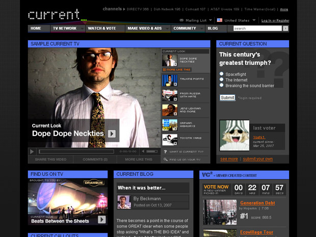 Homepage 2006