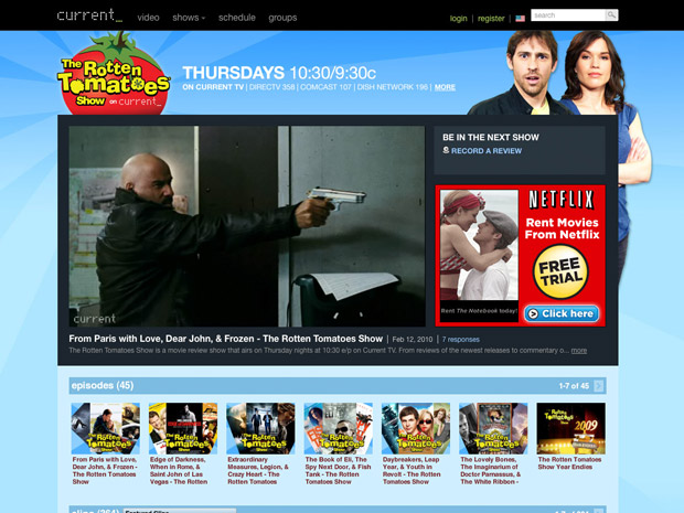 The Rotten Tomatoes Show Page